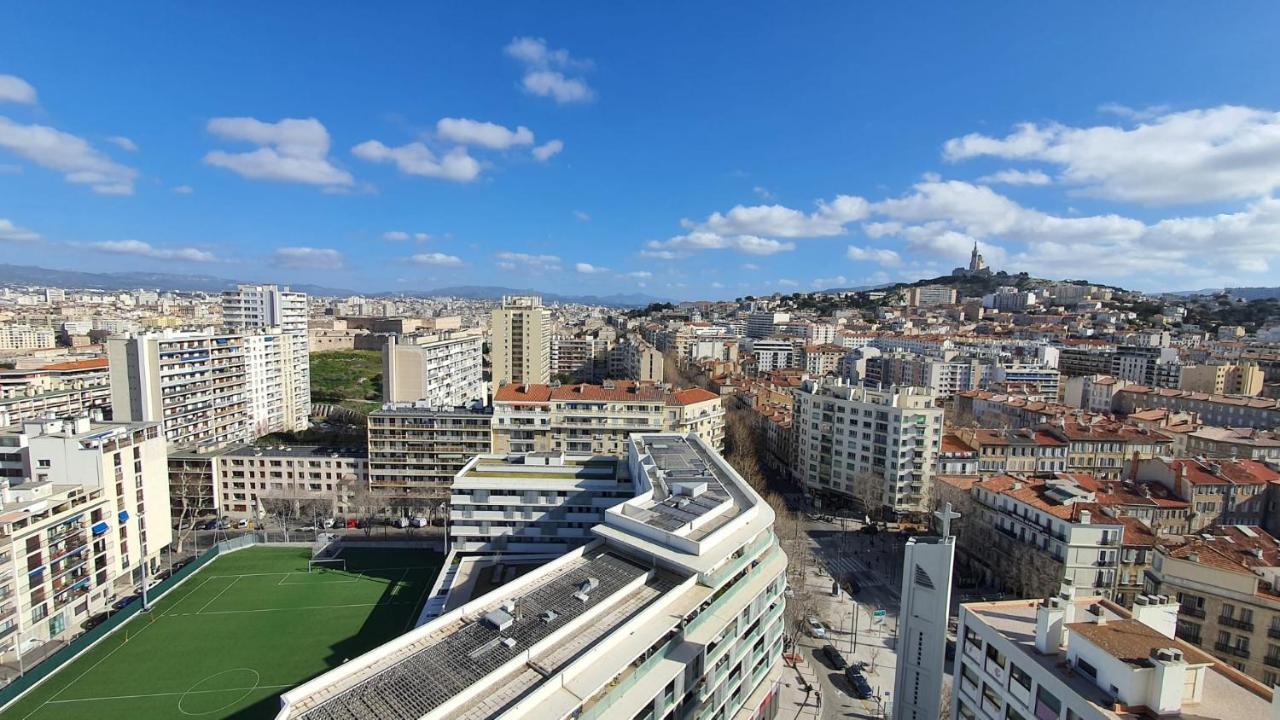 Studio Vue Imprenable Sur Marsilia Exterior foto