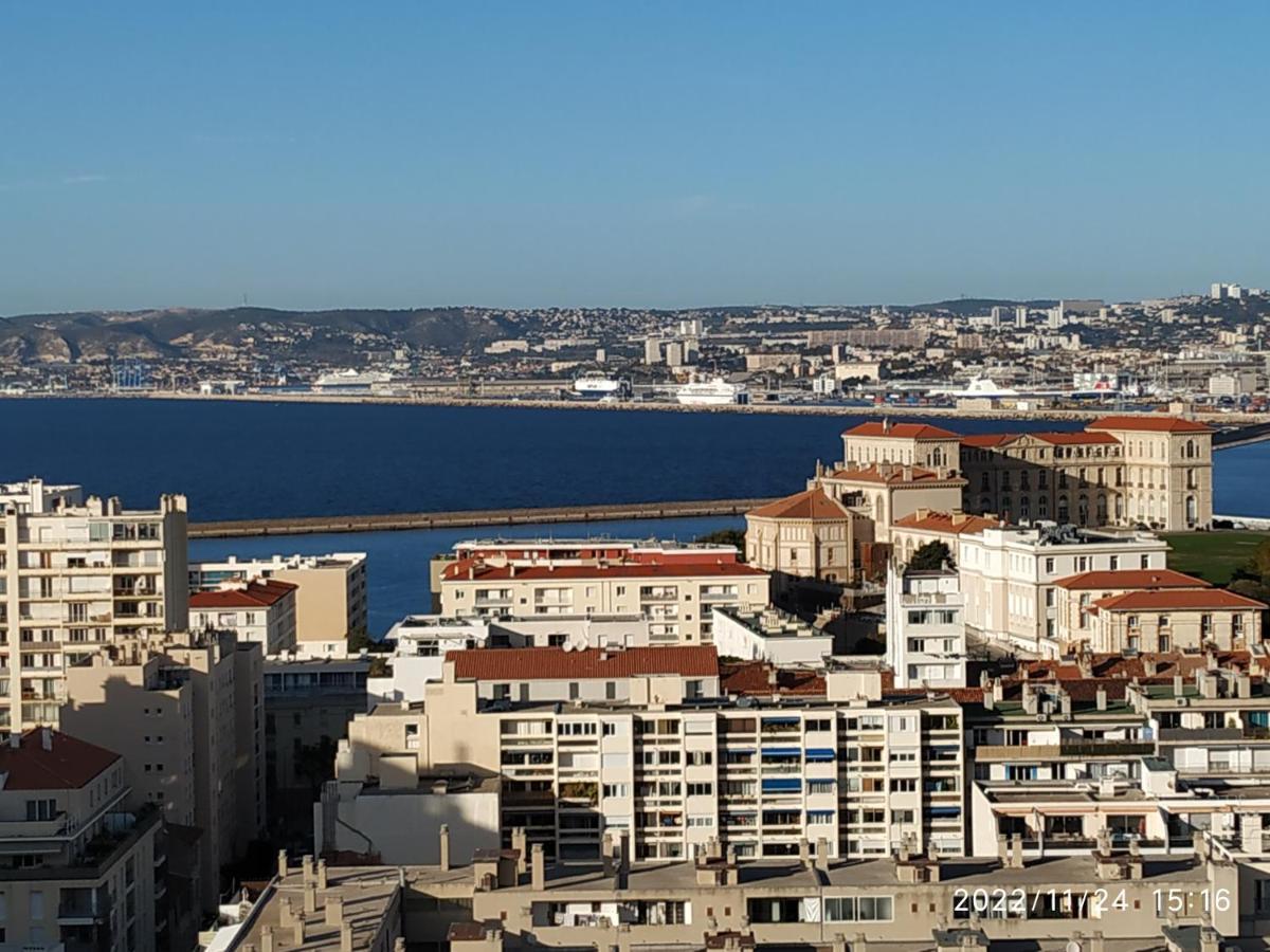 Studio Vue Imprenable Sur Marsilia Exterior foto